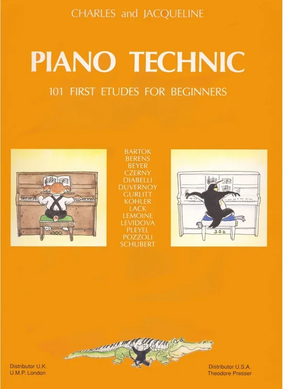Piano Technic – 101 Etudes for Beginners