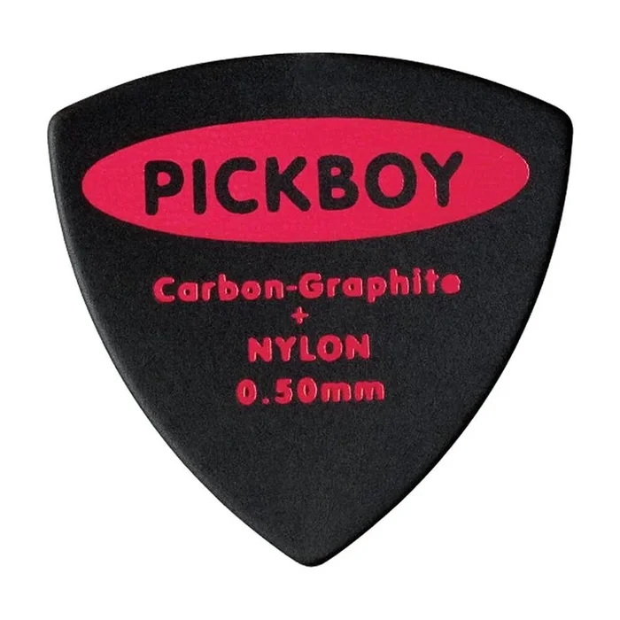 Pickboy Triangle Guitar Picks – Carbon-Nylon .50mm (12 Pack) Made in Japan