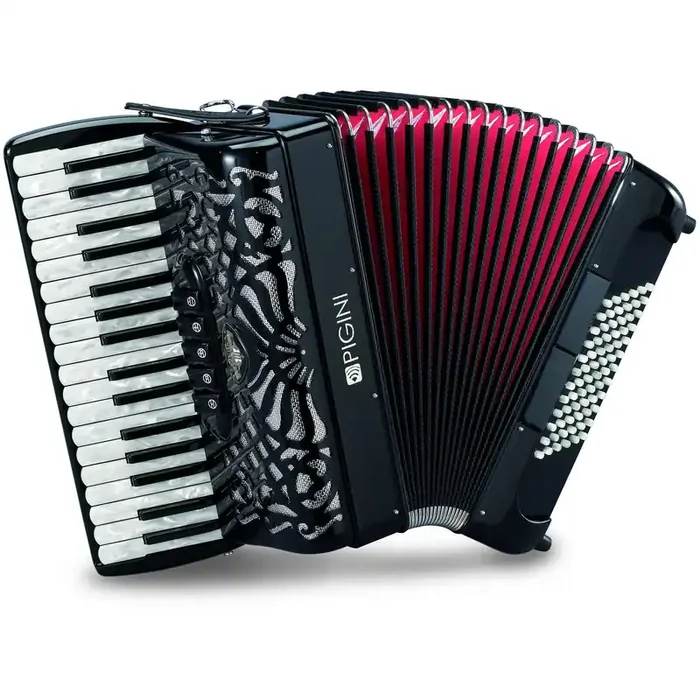 Pigini Deluxe Preludio P36-3 72 or 96 Bass Piano Accordion