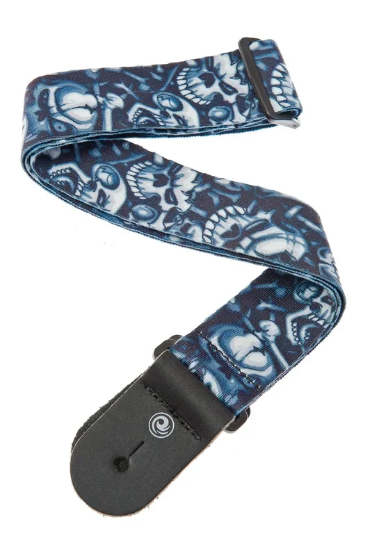 Planet Waves Lethal Threat Guitar Strap, Skull Pie
