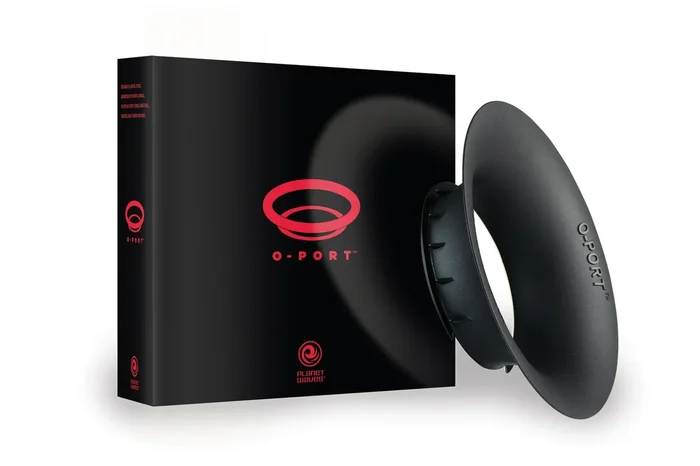 Planet Waves O-Port Sound Enhancement for Acoustic Guitar, Large, Black