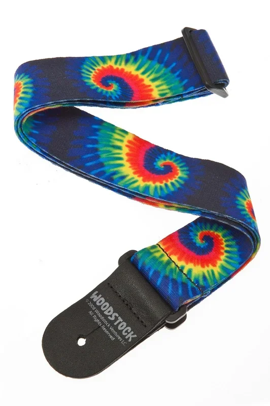 Planet Waves Woodstock Guitar Strap, Tie Dye