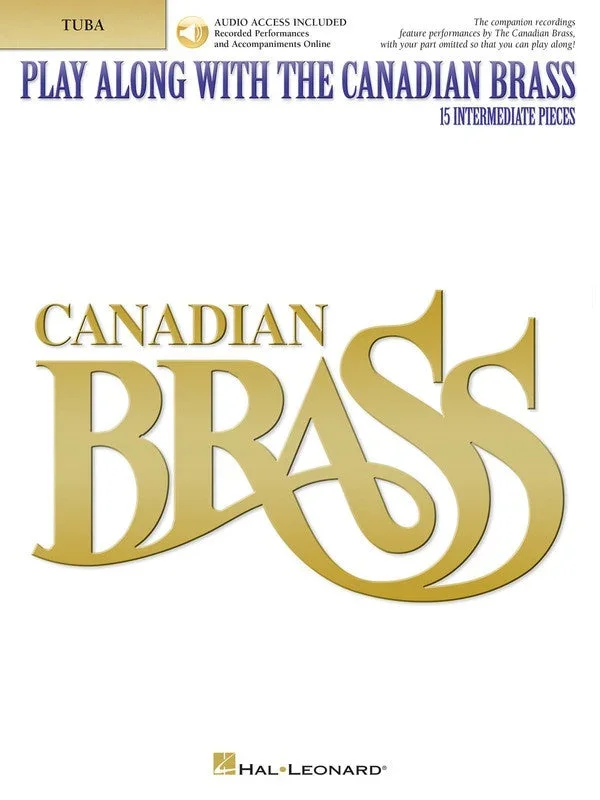 Play Along with The Canadian Brass, 15 Intermediate Pieces – Tuba (B.C.)
