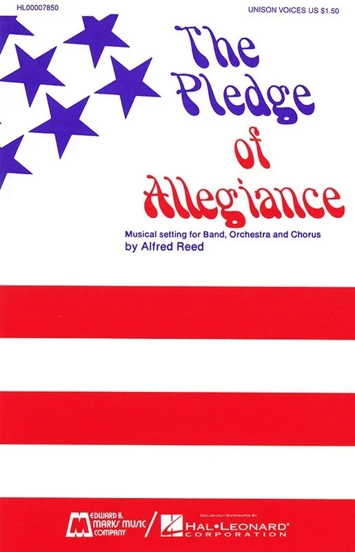 Pledge Of Allegiance Unison (Octavo)
