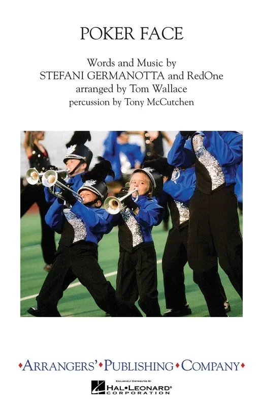 Poker Face Marching Band 3 Score/Parts