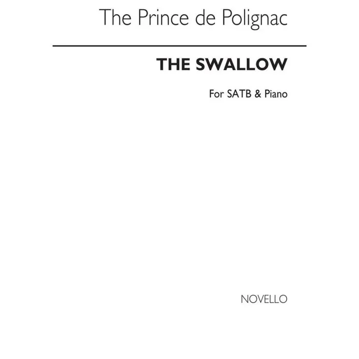 Polignac, Prince De – The Swallow