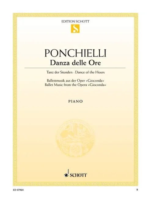 Ponchielli: Danza delle Ore from ‘La Gioconda’ (arr. for piano)