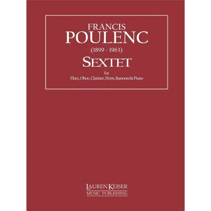 Poulenc, Francis – Sextet