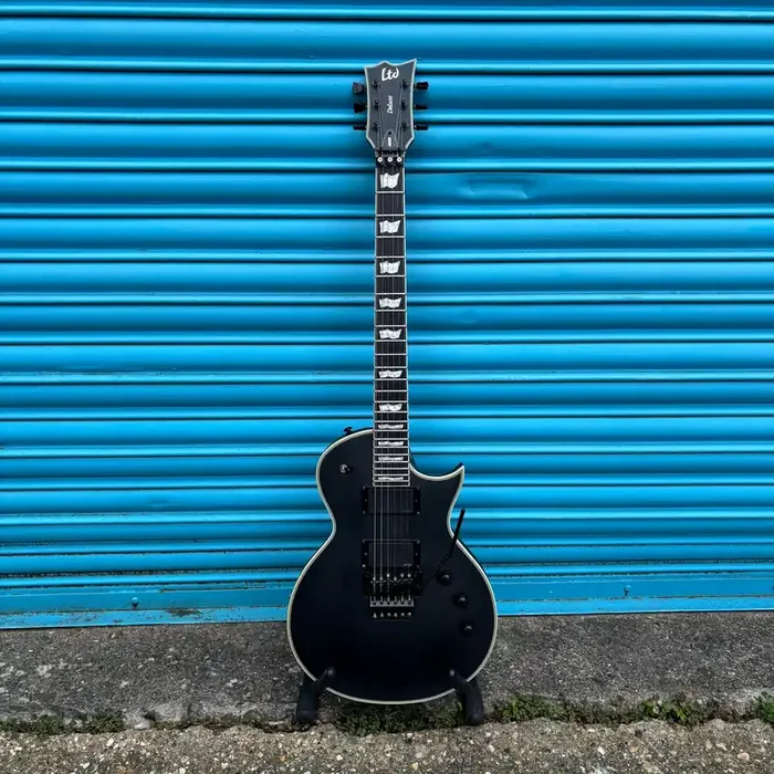 Pre-Loved ESP LTD ES-1000 Floyd Rose Satin Black Finish