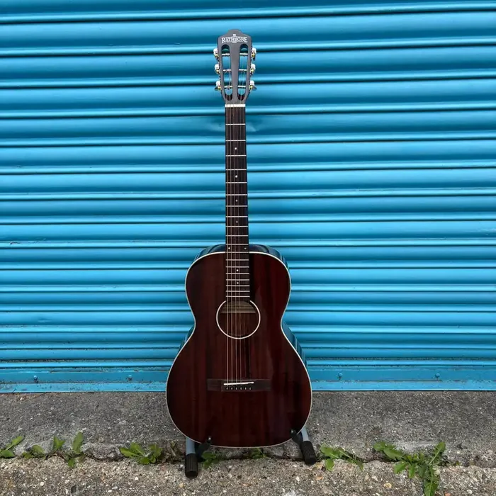 Pre-Loved Rathbone N.O 6 Solid Mahogany Top Acoustic Guitar
