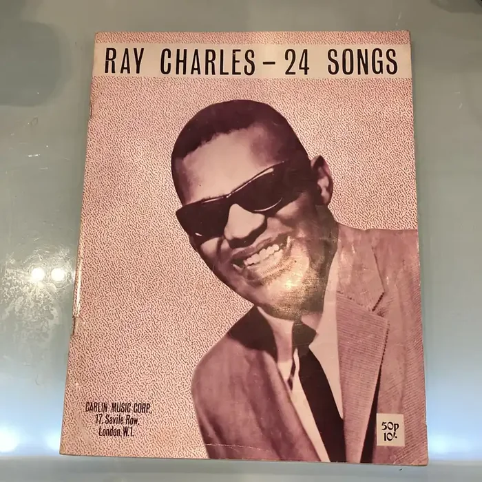 (Pre-Loved) Ray Charles – 24 Songs – Vintage Book for Piano and Vocal
