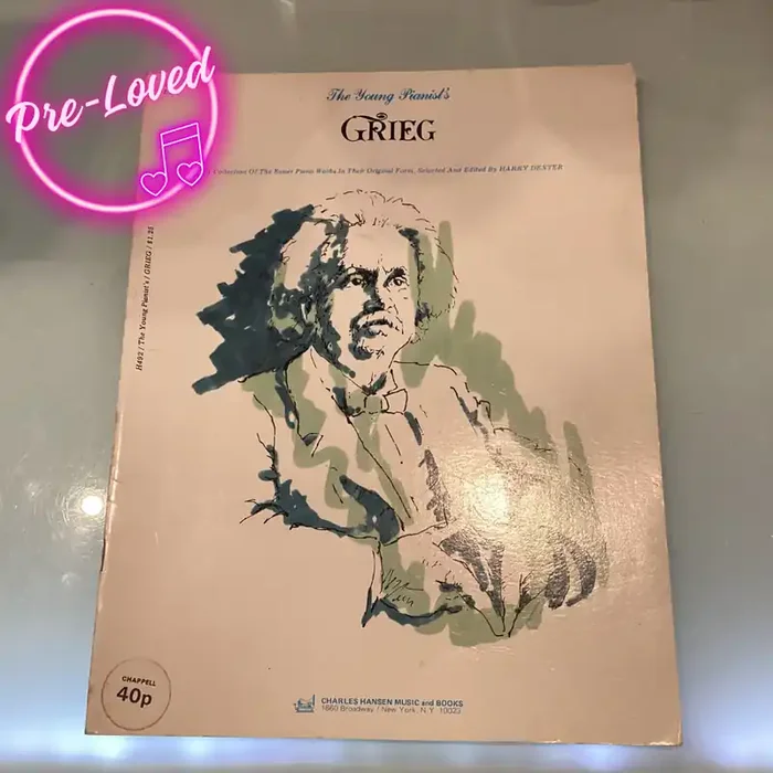 (Pre-Loved) The Young Pianist‘s Grieg – A Collection of the Easier Oiano Works in their Original Form – Harry Dexter
