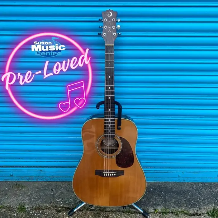 (Pre-Owned) Luna Dreadnaught Electro-Acoustic