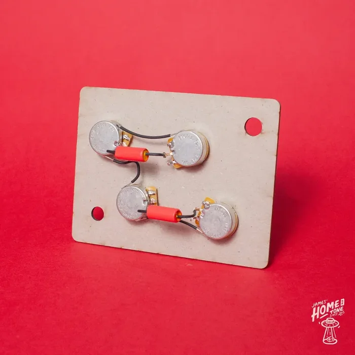 Pre-Wired Guitar wiring harness 50s Les Paul ‘Long Shaft‘ kit Left Handed