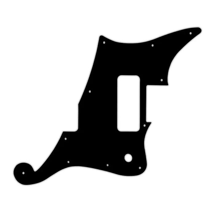 Premier Bedford – Solid Shiny Black .090″ / 2.29mm thick, with bevelled edge