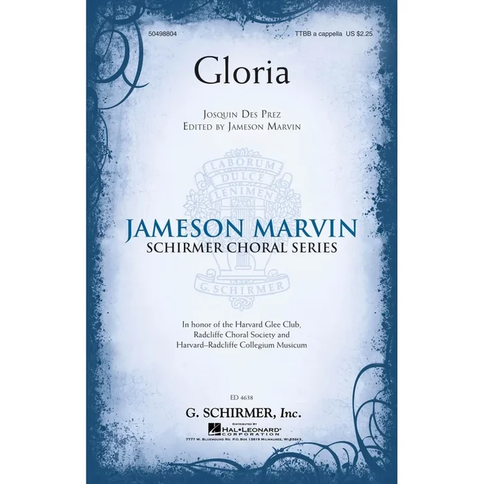 Prés, Josquin des – Gloria