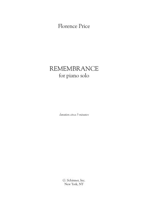 Price: Remembrance