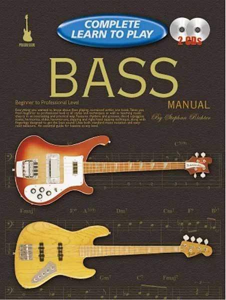 Progressive Complete Learn To Play Bass Manual Book/CD(2) Book