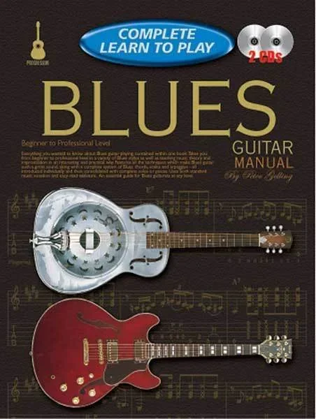 Progressive Complete Learn To Play Blues Guitar Book/CD(2) Book