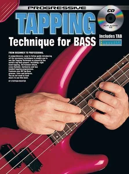 Progressive Tapping Technique For Bass Book/CD