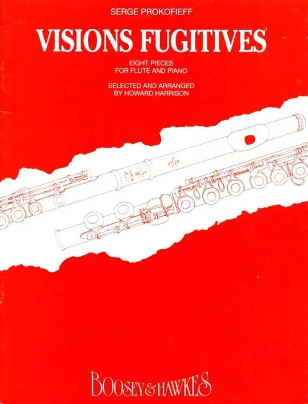 Prokofiev: 8 Pieces from Visions Fugitives, Op. 22 (arr. for flute & piano)
