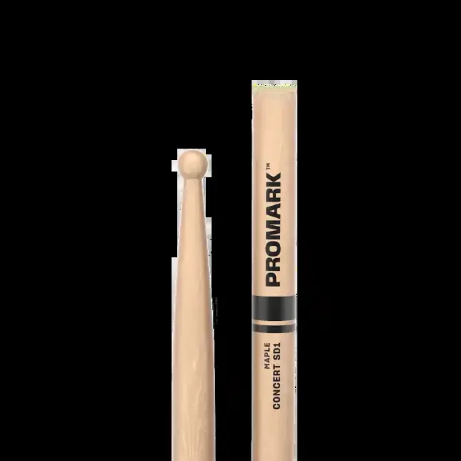 Promark Concert SD1 Maple Drumstick, Wood Tip