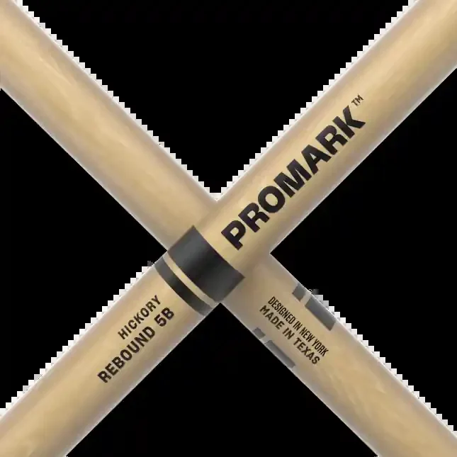 ProMark Rebound 5B Hickory Drumsticks – Acorn Wood Tip