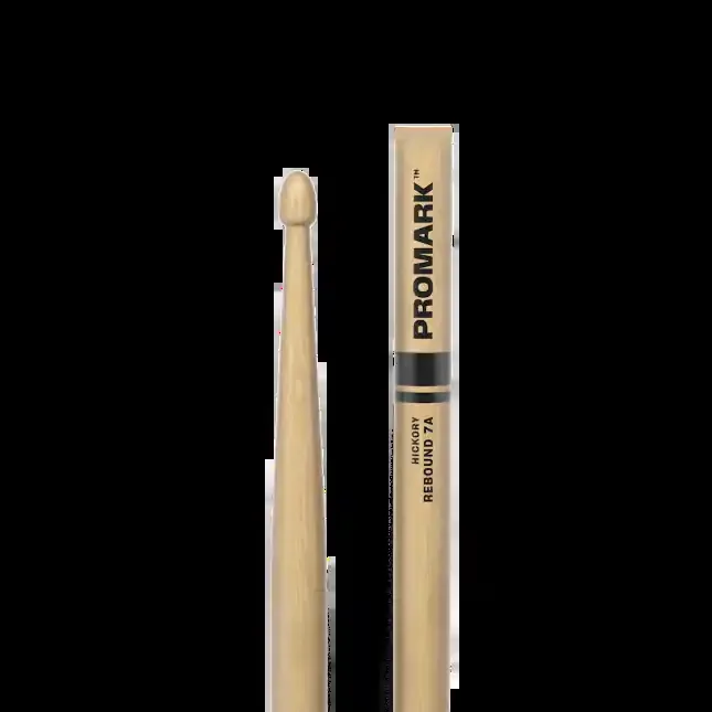 Promark Rebound 7A Hickory Drumstick, Acorn Wood Tip
