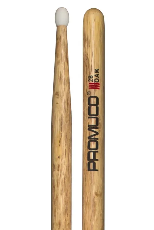 Promuco Drumsticks Oak 2B Nylon Tip
