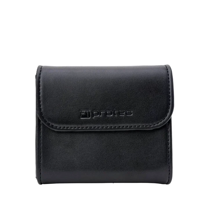 Protec A273 Tuba/Tenor Saxophone Mouthpiece Pouch – Leatherette, 2-Piece (Black)
