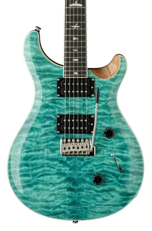 PRS SE Custom 24 Quilt – Turquoise