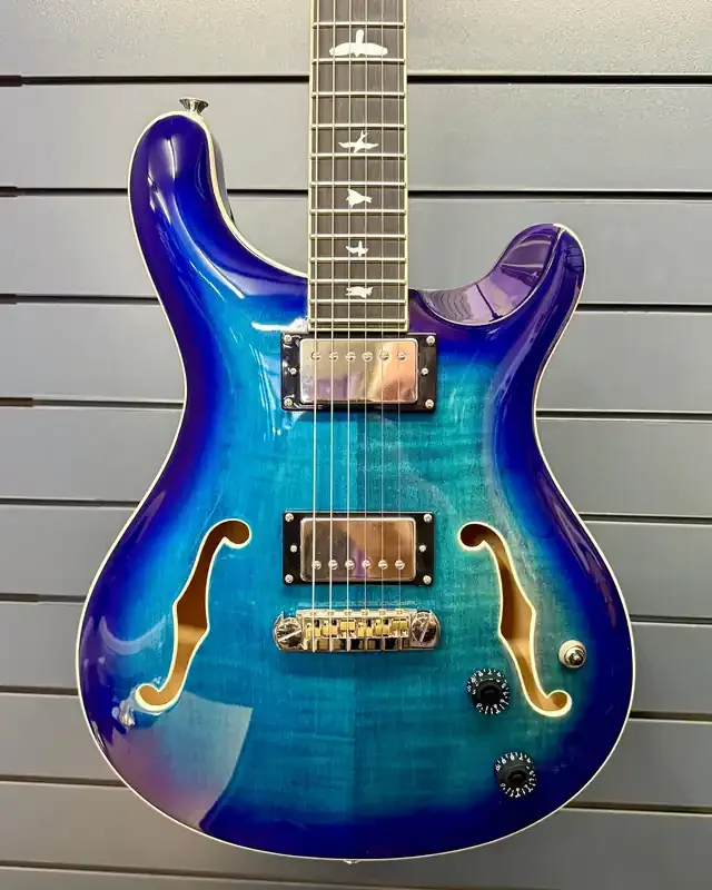 PRS SE Hollowbody II – Faded Blue Burst ( F20144)