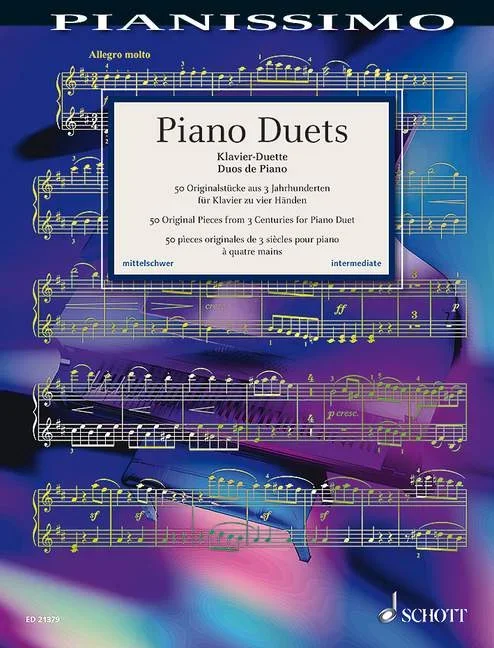 Puetz, Eduard : Puetz, Eduard : Valsette, – piano (4 hands) – Schott Digital