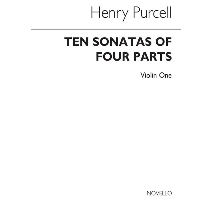 Purcell, Henry – Ten Sonatas Of Four Parts For Violin 1