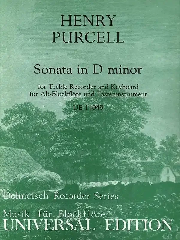 Purcell Sonata in d minor for Treble Recorder and Keyboard