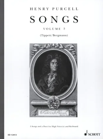 Purcell : Songs Vol.3: 5 Songs High Voice (Schott)