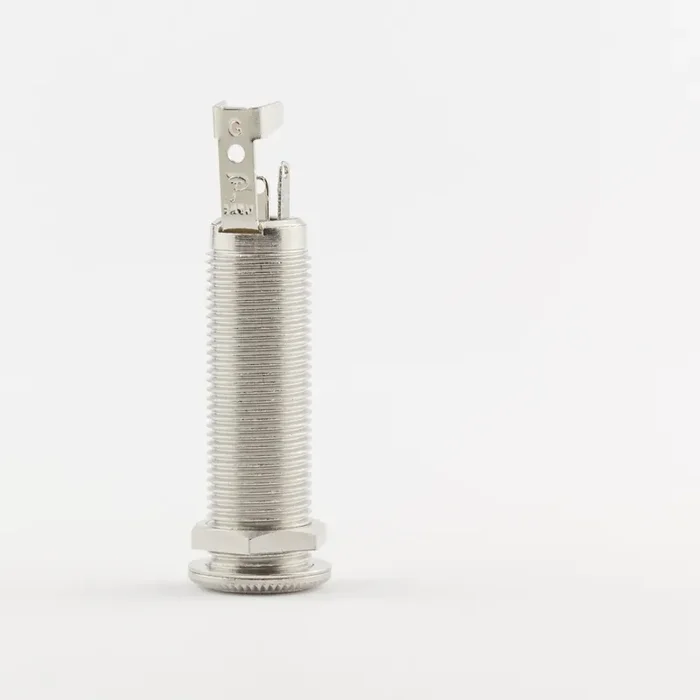 Pure Tone Full Contact Output Mono/Stereo Barrel Jack, Nickel