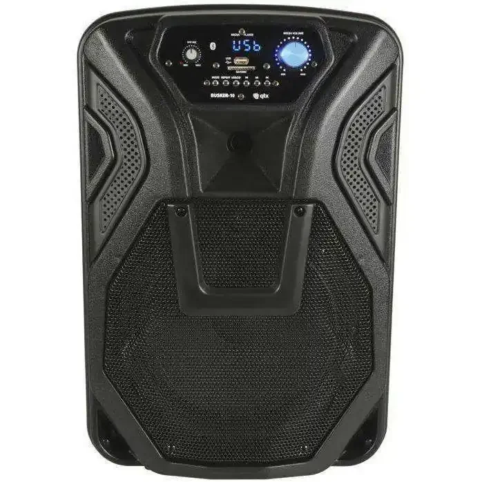 QTX Busker 10 Rechargeable Active speaker with Wireless Mic