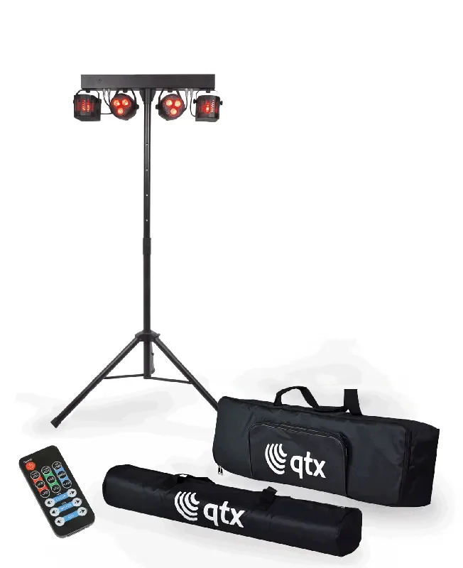 QTX Recharge DJ LED Derby & PAR Bar w/ Tripod