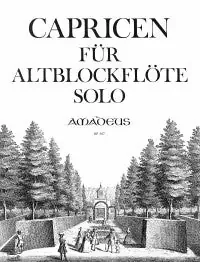 Quantz Caprices for Treble Recorder