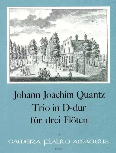 Quantz Trio in D Major for 3 Flutes