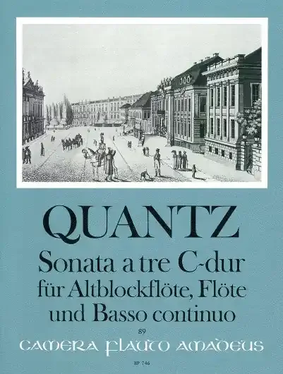 Quantz Trio Sonata in C Major for Treble Recorder, Flute and Basso Continuo