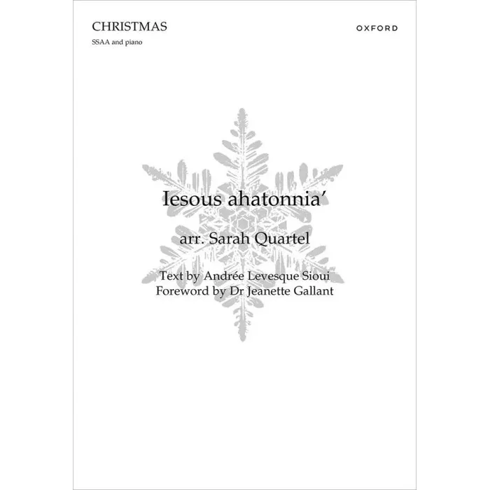 Quartel, Sarah – Iesous ahatonnia’