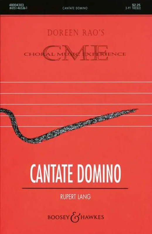 R. Lang: Cantate Domino