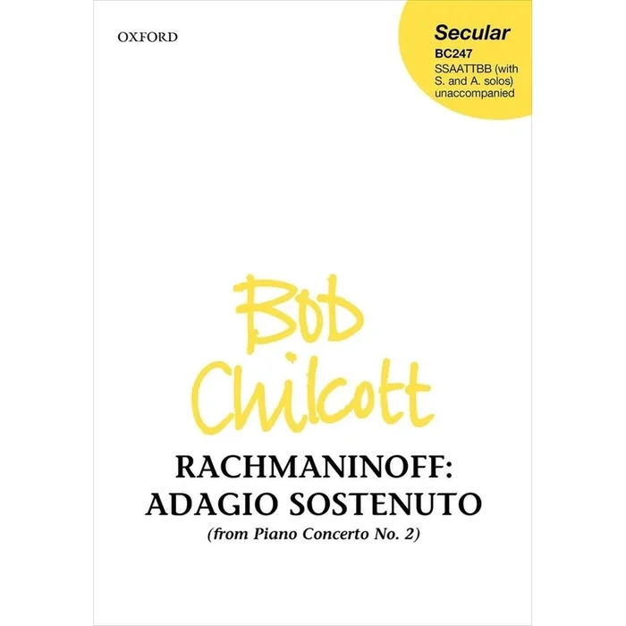 Rachmaninoff, Sergei – Adagio sostenuto