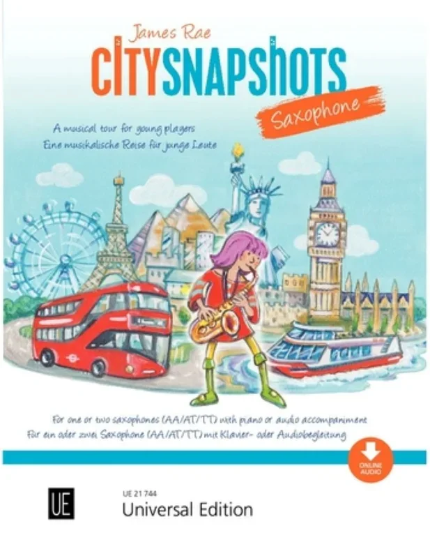 Rae: City Snapshots for Saxophone