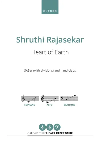 Rajasekar : Rajasekar: Heart of Earth for SABar and hand-claps (OUP DIGITAL)