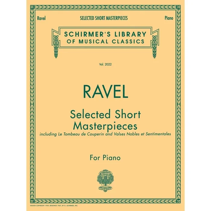 Ravel, Maurice – Selected Short Masterpieces