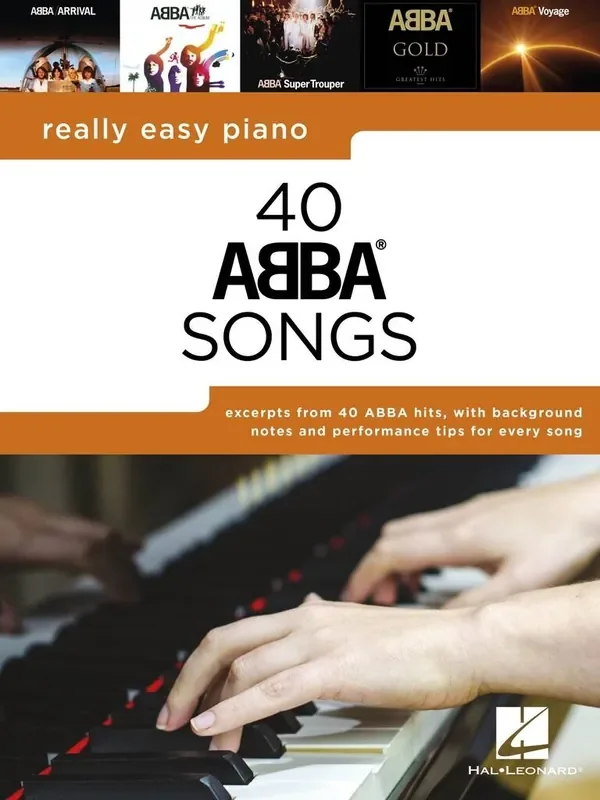 Really Easy Piano – 40 Abba Songs