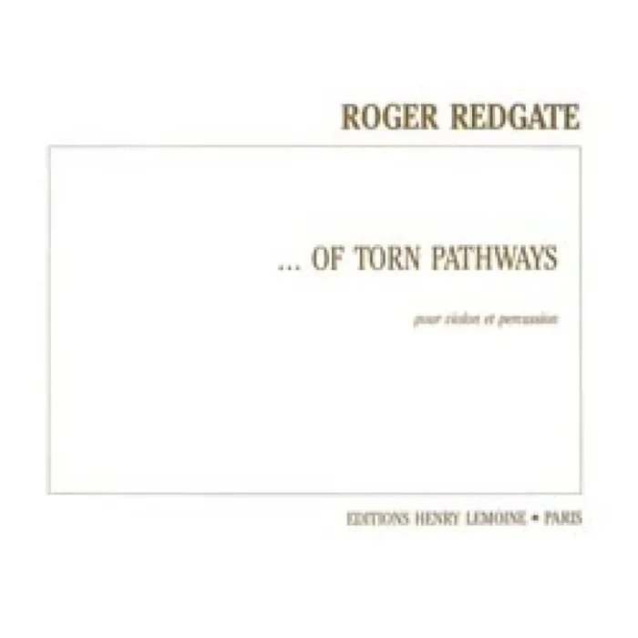 Redgate, Roger – …of Torn pathways